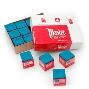 Craie de billard Master - boite de 12