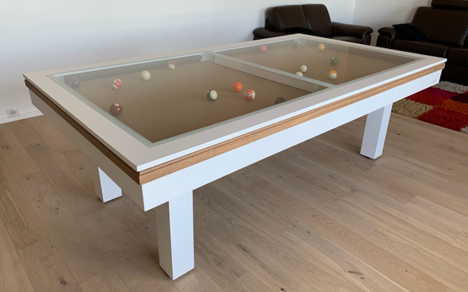 Billard Breton mod&egrave;le Dauphin convertible en table de salon