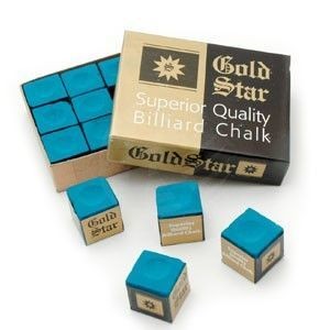 P175175 Craie De Billard Gold Star Boite De 12