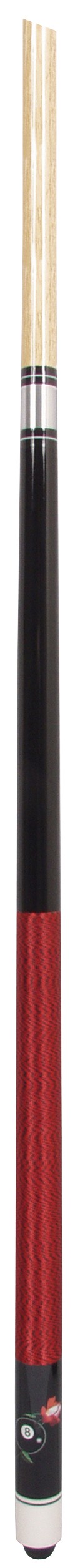 P5454 Queue De Billard Americain Ball And Rose