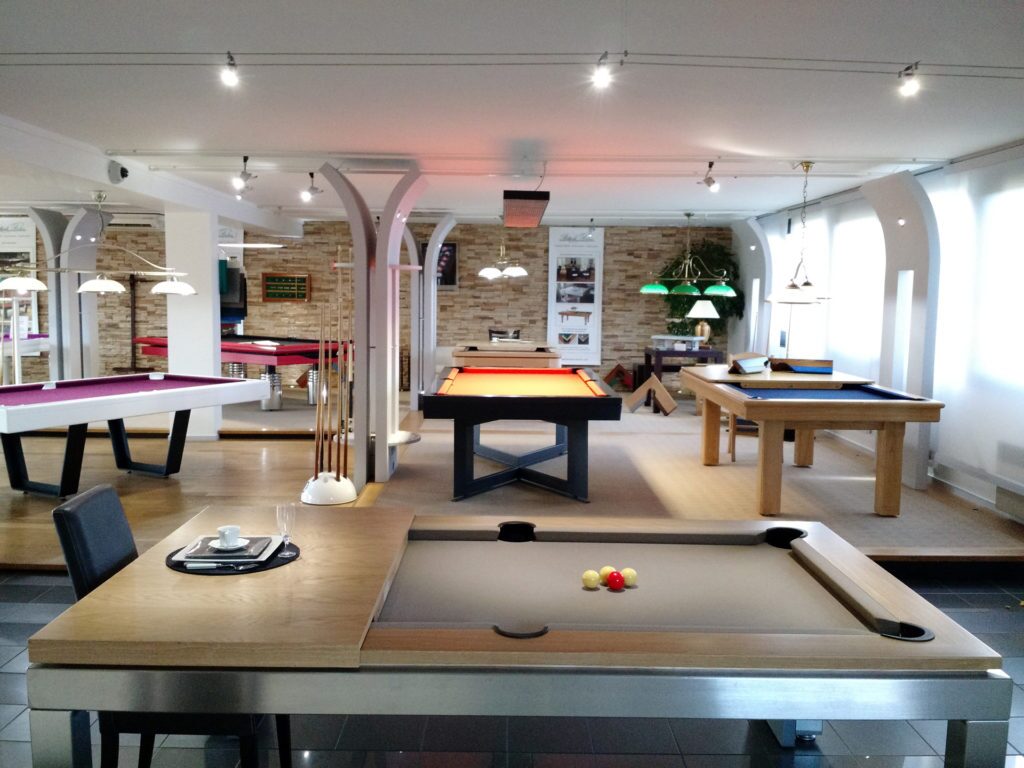Showroom de Billards Breton à Orgeval