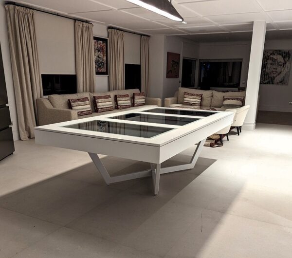 Prisme 260 Blanc Plateau Verre 3 Parties