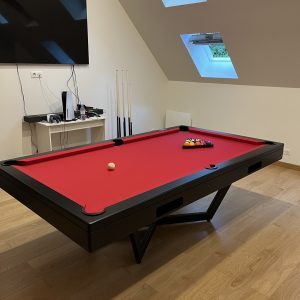 Modèle prisme cadre de bande AERO avec retour de billes goulottes latérales