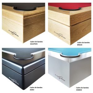 4 type de bandes différents