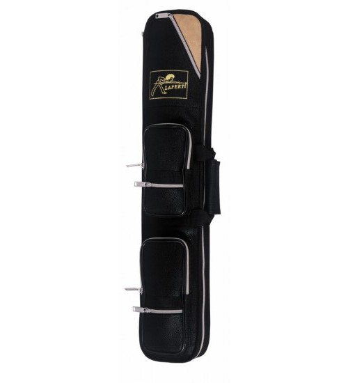 Etui de queue de billard Laperti Noir 4x9
