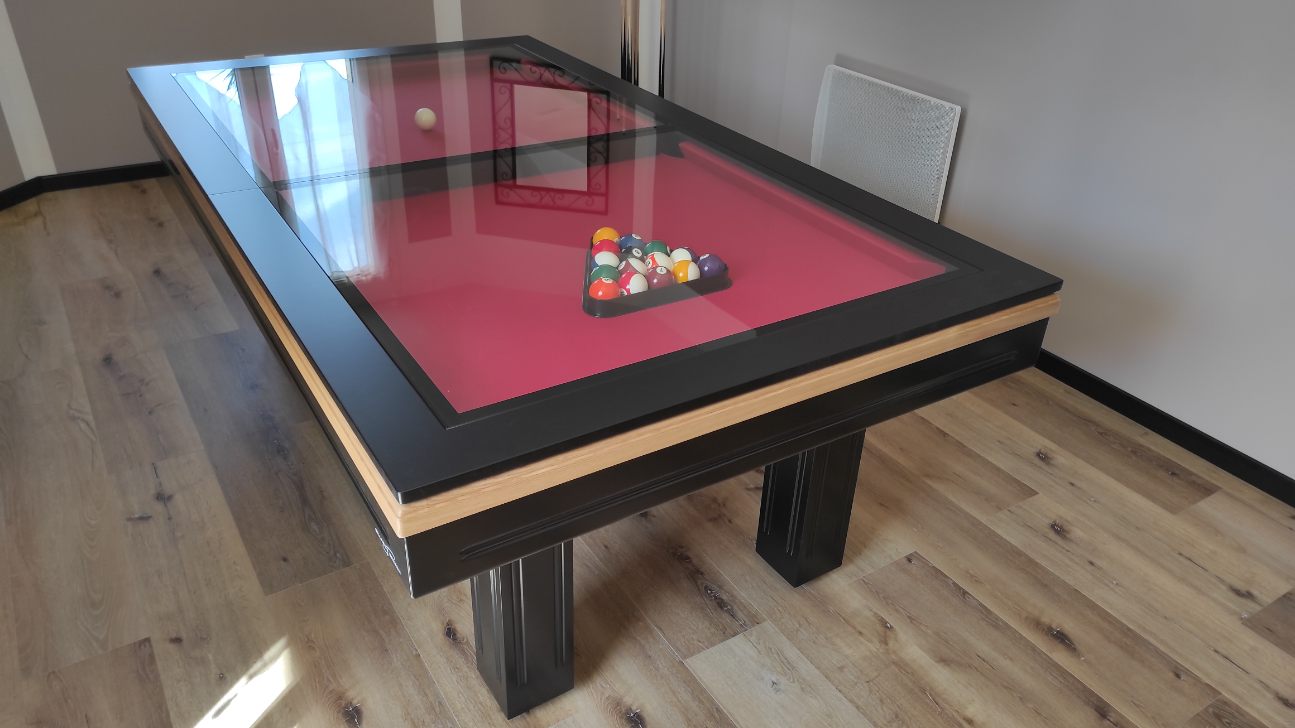 Billard Equinoxe Plateau Verre