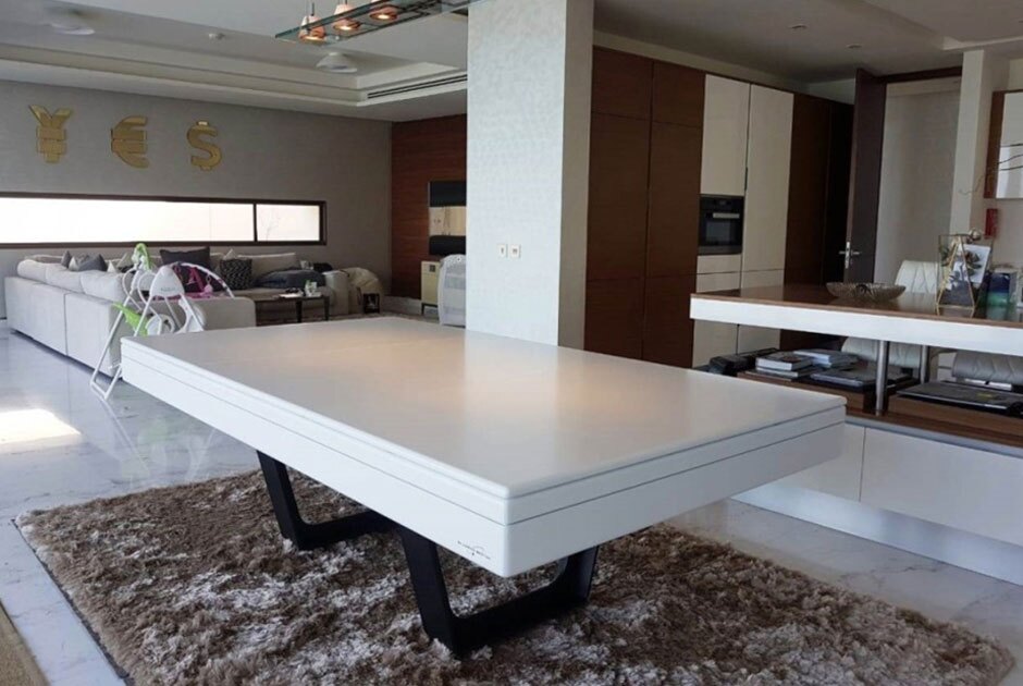 plateau dinatoire pour table de billard convertible