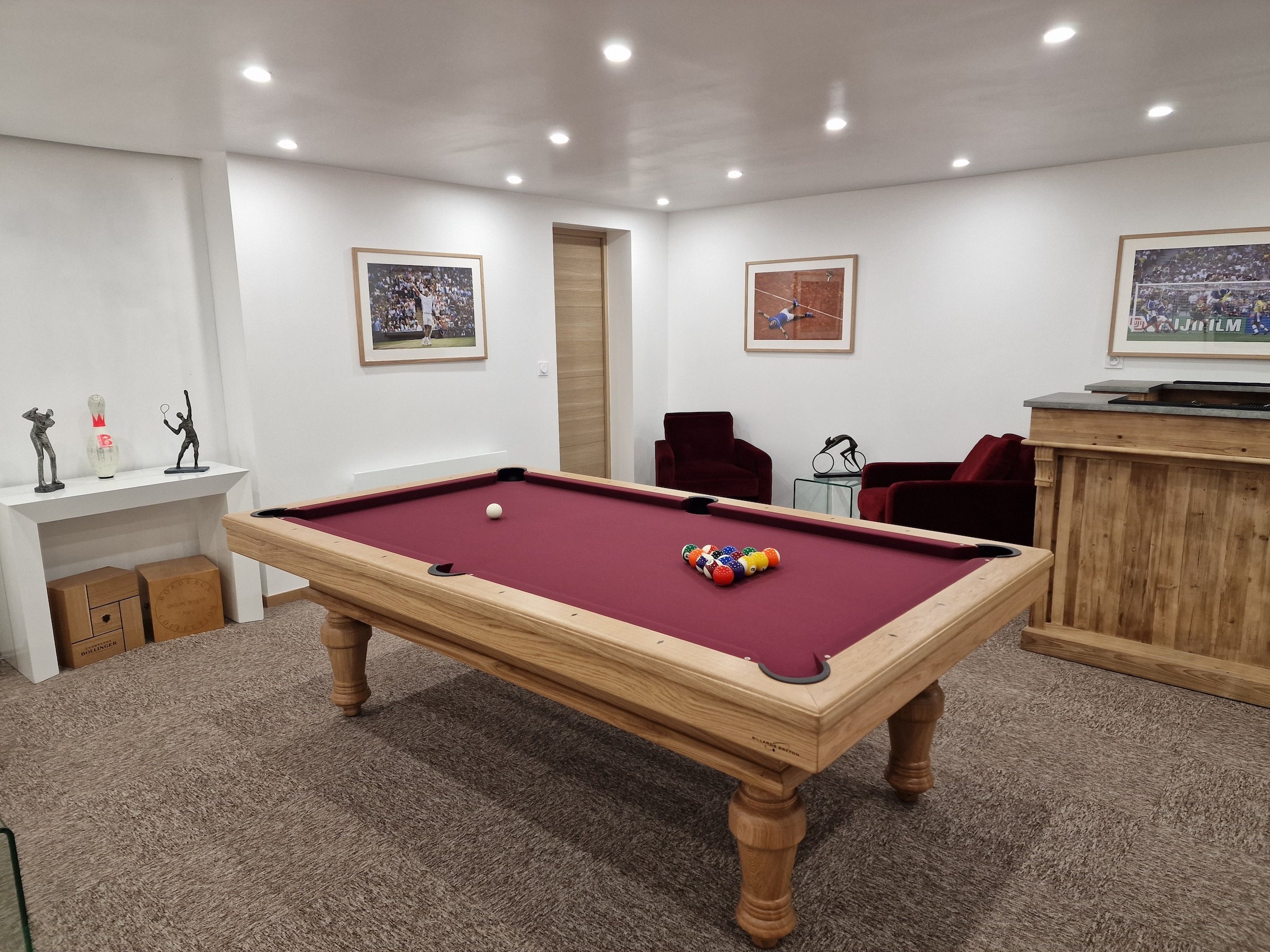 table billard am&eacute;ricain