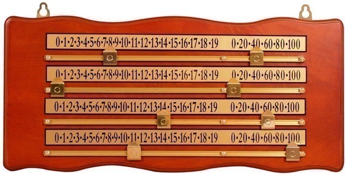 P369369 Marqueur De Points Snooker 4 Joueurs