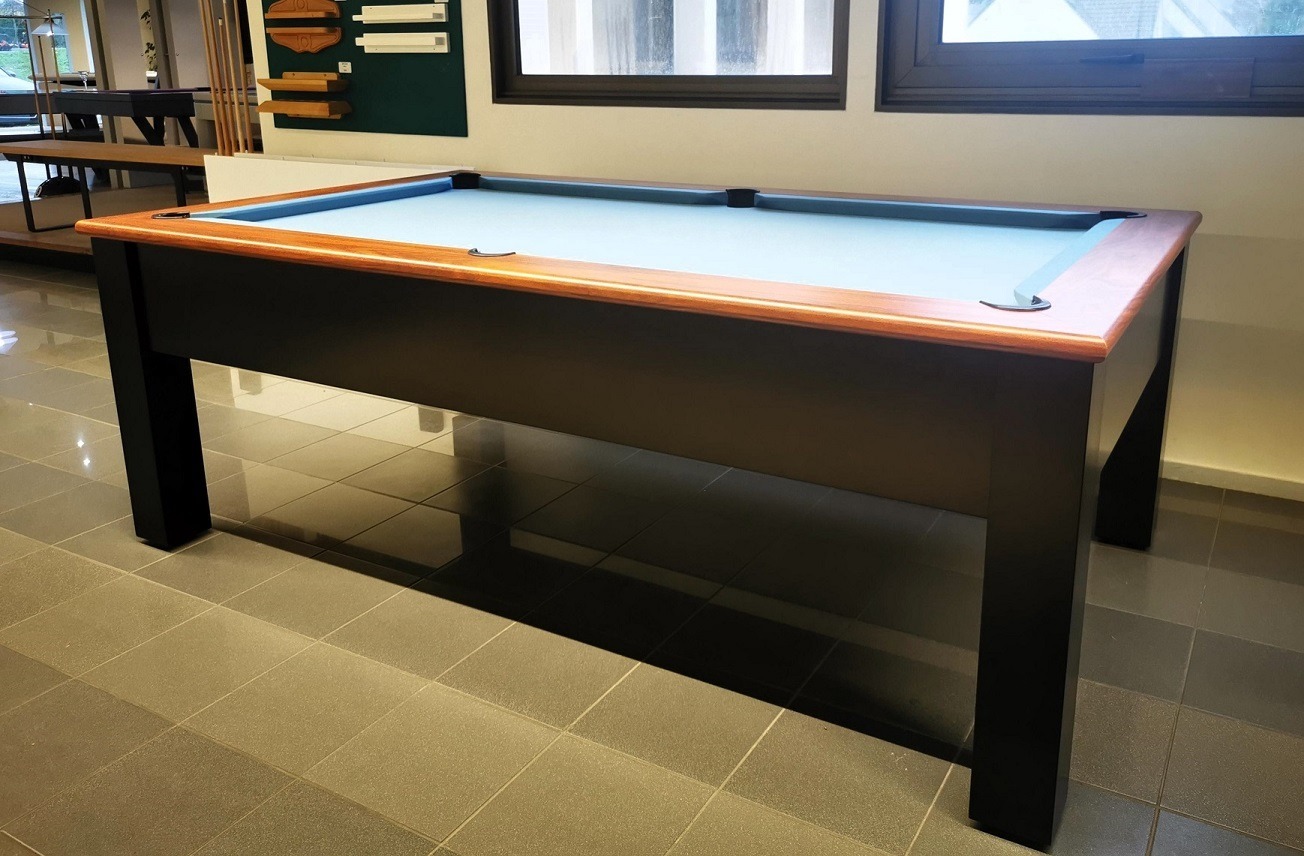 Blackball 2m10 contemporain finition noire et merisier