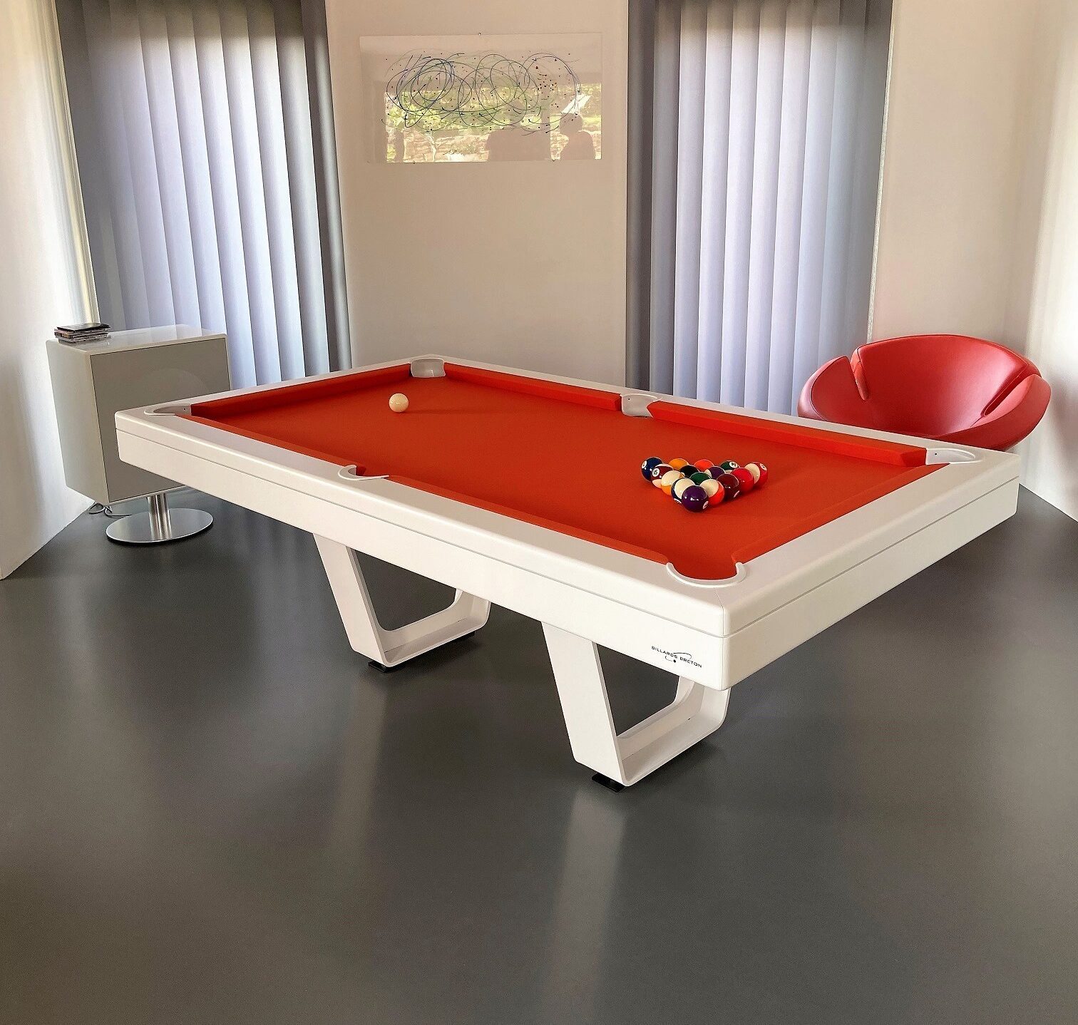 Aero blanc drap orange