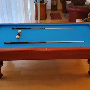 Billard tradition Monarch version carambole rep&egrave;res incrust&eacute;s nacre