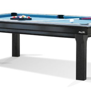 billard orion noir avec drap bleu