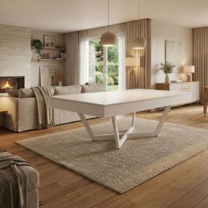 prisme plateau table blanc