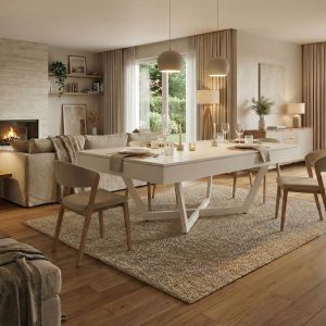 prisme plateau table blanc2