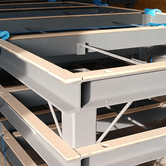 Structures m&eacute;tallique pour billards