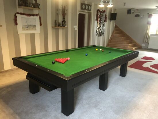 billard snooker equinoxe finition noire