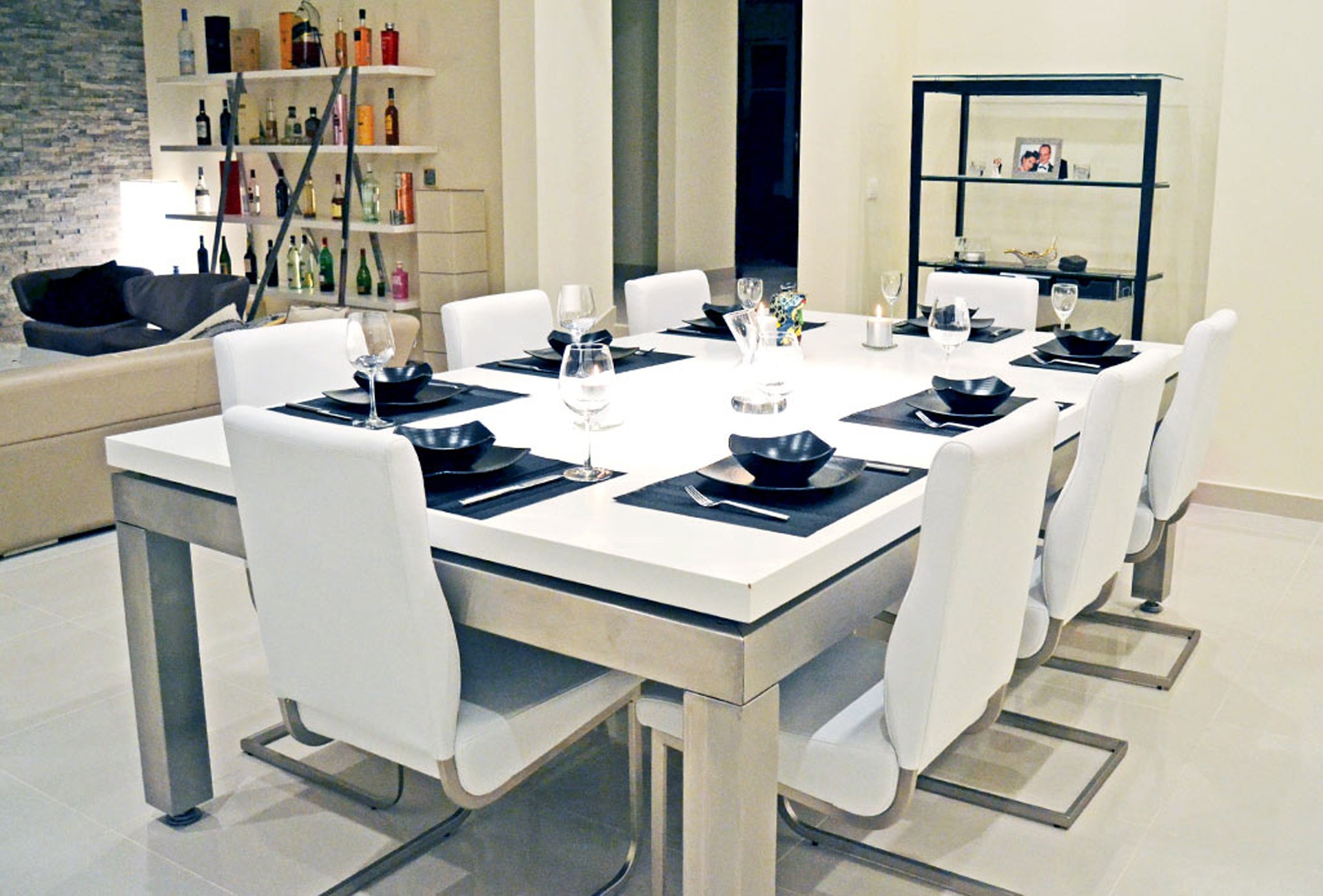 Table de billard Manhattan de Billards Bréton convertie en table