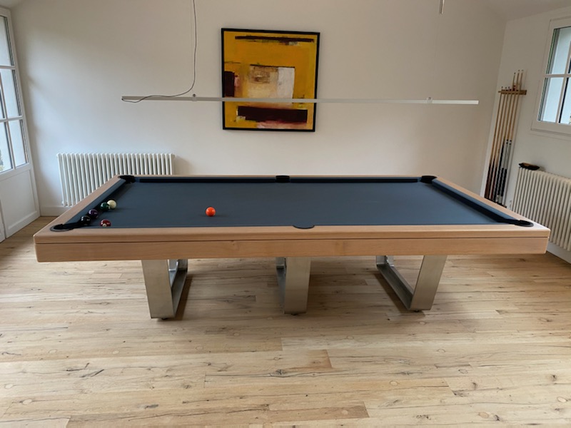 Aero pieds inox et chêne