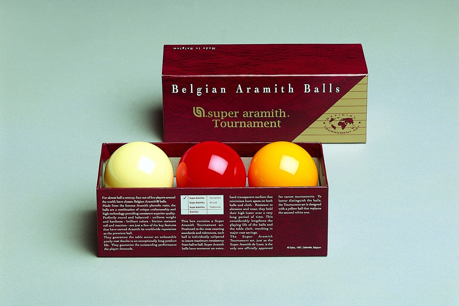 P234234 Jeu De Billes Pour Billard Francais Aramith Tournament