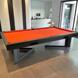 Billard design Break finition RAL 7024 gris