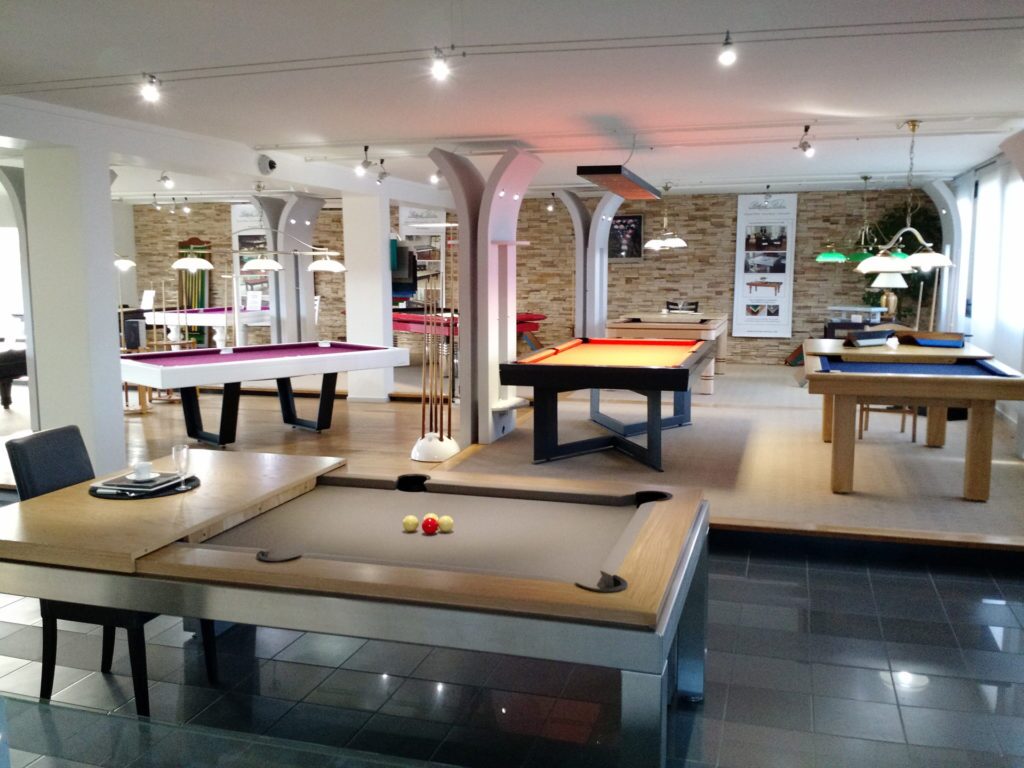 Showroom de Billards Breton à Orgeval