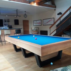 Table de billard français Aero compétition de chez Billards Breton