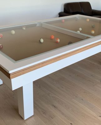 Billard Breton modèle Dauphin convertible en table de salon