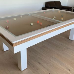 Billard Breton modèle Dauphin convertible en table de salon