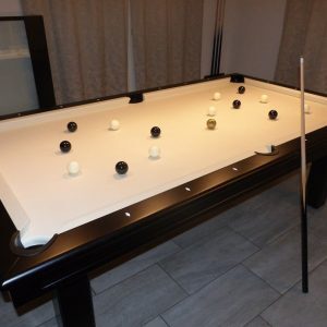 Orion noir et drap crème